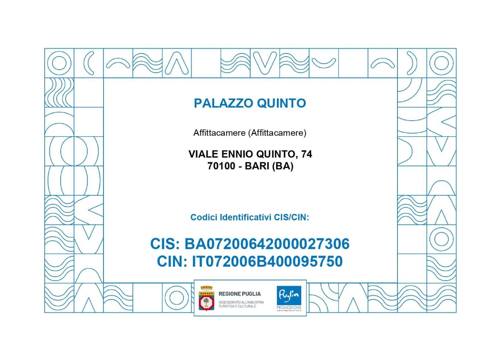 Palazzo Ennio Hotel Bari Bilik gambar